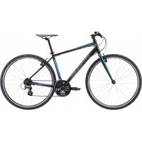 Велосипед Avanti Giro F1 L 2025 (матовый черный/металлический синий)