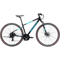 Велосипед Avanti X-Plorer 1W M 2025 (черный/голубой)