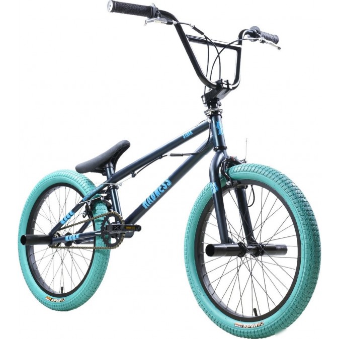 Stark Madness BMX 2 2025 (темно-еловый/матовый голубой/голубой)