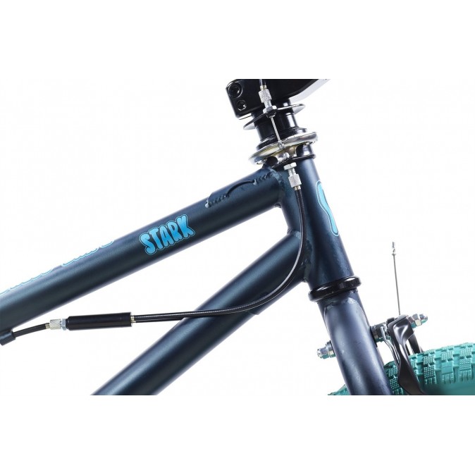 Stark Madness BMX 2 2025 (темно-еловый/матовый голубой/голубой)