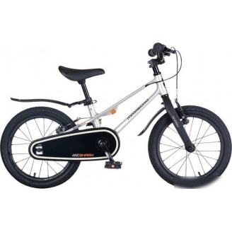 Детский велосипед Maxiscoo Shark Sport 16 2025 MSC-SH1642 (серый жемчуг)