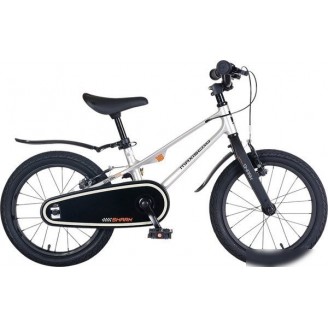 Детский велосипед Maxiscoo Shark Sport 16 2025 MSC-SH1642 (серый жемчуг, разобранный)