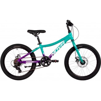 Детский велосипед Novatrack Katrina 6.D 20AHD.KATRINA.VGN5 (бирюзовый) Детский велосипед Novatrack Katrina 6.D 20AHD.KATRINA.VGN5 (бирюзовый)