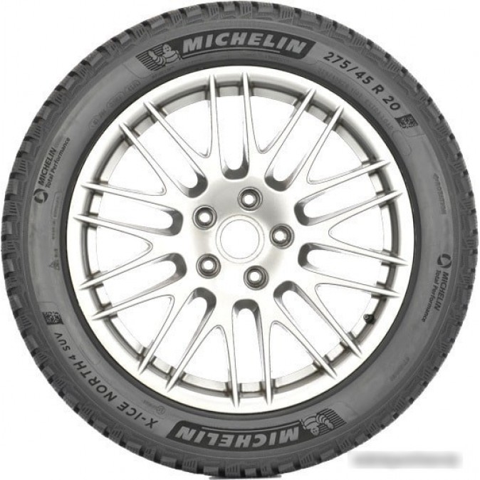 Michelin X-Ice North 4 SUV 265/65R18 114T (шипы)