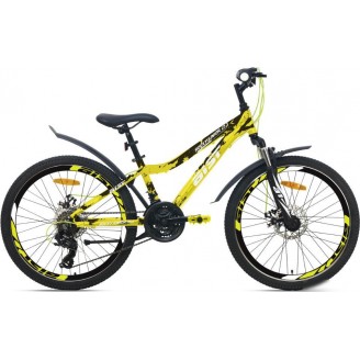 Велосипед AIST Rocky Junior 2.1 2025 (желтый)