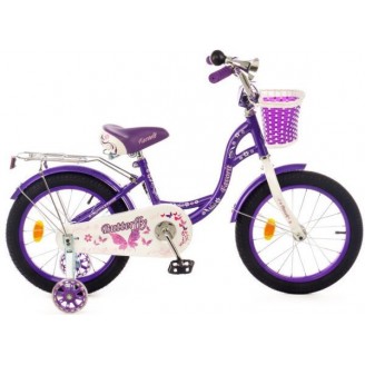 Детский велосипед Favorit Butterfly 18 BUT-18PR (фиолетовый)