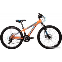 Велосипед Novatrack Extreme 21.D 2024 24AHD.EXTREME.11OR4 (оранжевый)