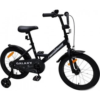 Детский велосипед Nameless Galaxy 16 2025 16GL-BK/SL(25) (черный/серебристый)
