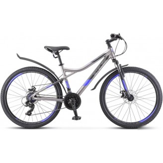 Велосипед Stels Navigator 610 MD 26 V050 р.16 (антрацитовый/синий, разобранный) Велосипед Stels Navigator 610 MD 26 V050 р.16 (антрацитовый/синий, разобранный)
