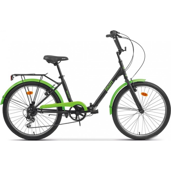AIST Smart 24 2.1 2025 (черный/зеленый)