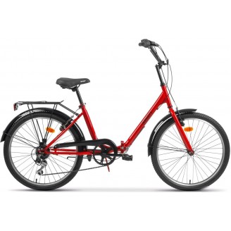 Велосипед AIST Smart 24 2.1 2025 (красный)