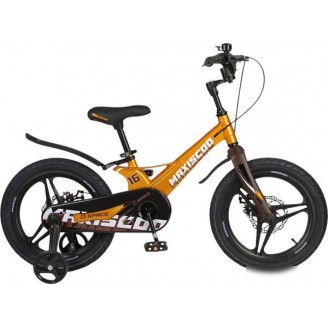 Детский велосипед Maxiscoo Space Deluxe 16 2025 MSC-S1644D (оранжевый топаз, разобранный)
