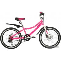 Детский велосипед Novatrack Aliсe 6.D 20 2021 20SH6D.ALICE.PN21 (розовый)