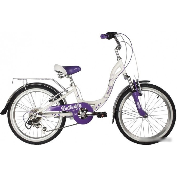 Novatrack Butterfly 6.V 20 2022 20SH6V.BUTTERFLY.VL22 (белый/фиолетовый)