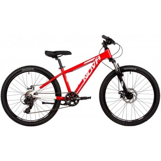 Велосипед Novatrack Extreme 7.D 2025 24AHD.EXTREME.13RD5 (красный) Велосипед Novatrack Extreme 7.D 2025 24AHD.EXTREME.13RD5 (красный)