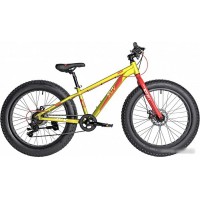 Велосипед Novatrack Fatbike 24 2024 24AHD.SUV.13GN4 (зеленый)