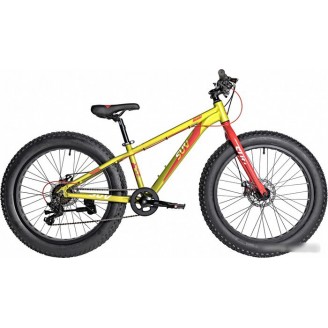 Велосипед Novatrack Fatbike 24 2024 24AHD.SUV.13GN4 (зеленый) Велосипед Novatrack Fatbike 24 2024 24AHD.SUV.13GN4 (зеленый)