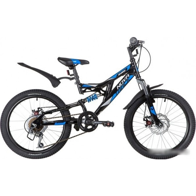 Novatrack Shark 20 2020 20SS6D.SHARK.BK20 (черный)