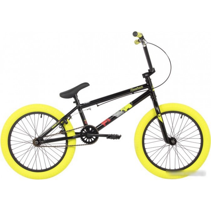 Novatrack Wolf 2024 20BMX.WOLF.BK4 (черный)