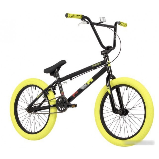 Novatrack Wolf 2024 20BMX.WOLF.BK4 (черный)