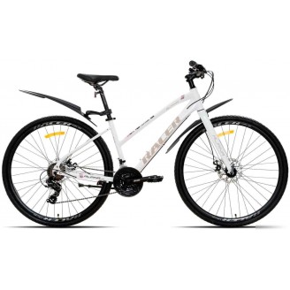 Велосипед Racer Alpina Lady 28 2025 (белый глянец)