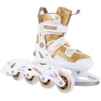 Роликовые коньки Tempish Enbo Girl Duo Gold (р. 37-40)