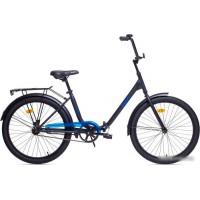 Велосипед AIST Smart 24 1.1 (черный/синий, 2017)