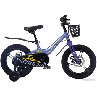 Детский велосипед Maxiscoo Jazz Pro 16 2024 (синий карбон)