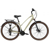 Велосипед Stark Touring 28.2 D Lady L 2025 (палевый/матовый серый)