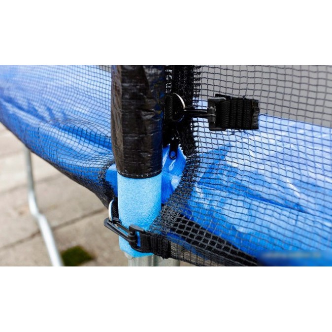 Atlas Sport 374 см - 12ft Basic (с лестницей, внешняя сетка, синий)