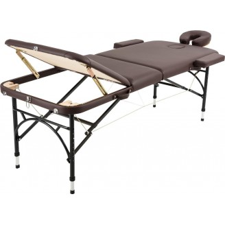 Массажный стол Atlas Sport складной Strong 70 см 3-с алюминиевый (коричневый) Массажный стол Atlas Sport складной Strong 70 см 3-с алюминиевый (коричневый)