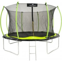 Батут Calviano Inside Master Green 374 см - 12ft (внутренняя сетка, с лестницей)