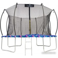 Батут Calviano Inside Master Smile 374 см - 12ft (внутренняя сетка, с лестницей)