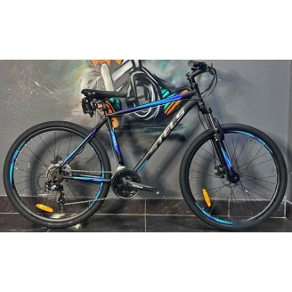 Велосипед Stels Navigator 700 MD 27.5 V020 р.17 2024 (черный/голубой) Велосипед Stels Navigator 700 MD 27.5 V020 р.17 2024 (черный/голубой)